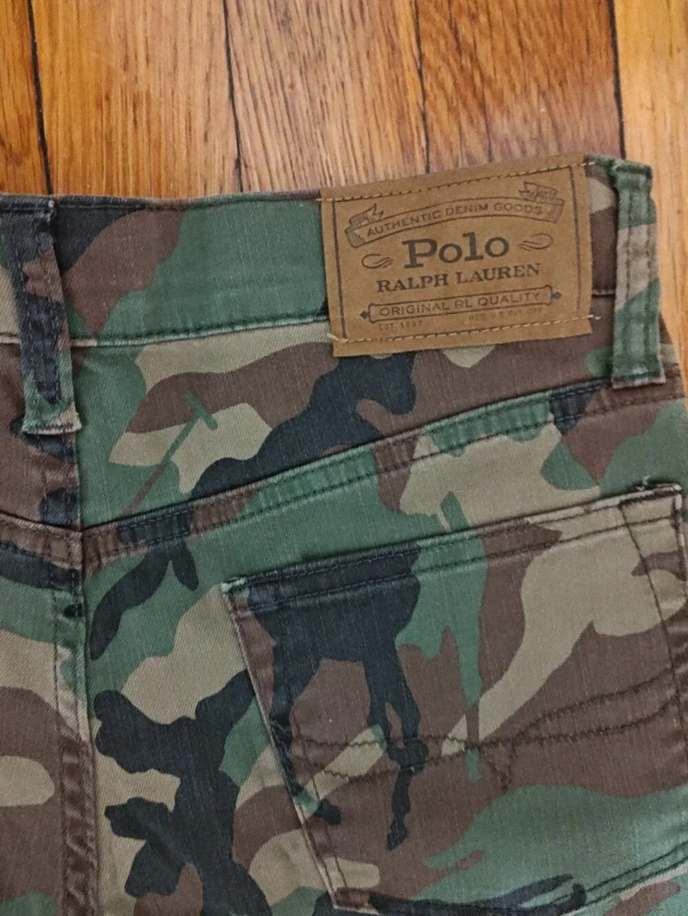Polo Ralph Lauren Boys Sullivan Slim Camo Jeans Size 12 (150/63) Camouflage kids